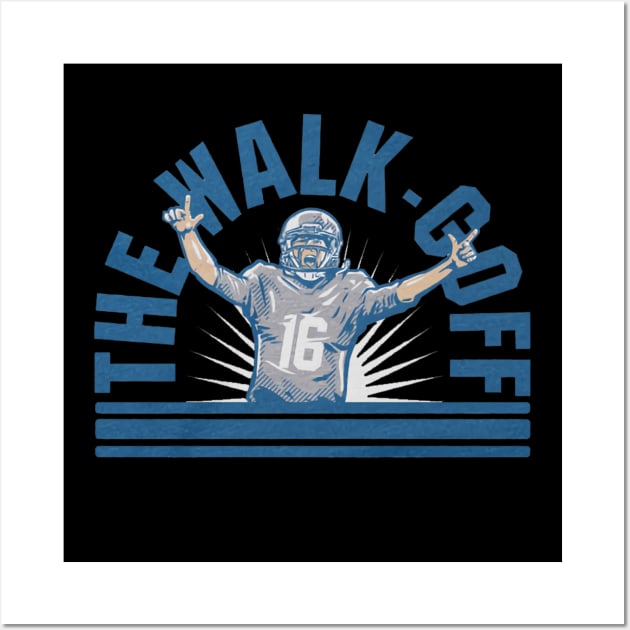 Jared Goff The Walk-Goff Wall Art by Chunta_Design